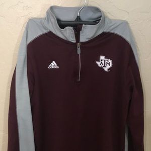 Adidas Texas A&M lightweight pullover. Gently worn